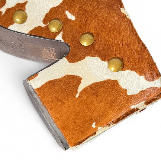 Tory Burch Cowhide Clogs