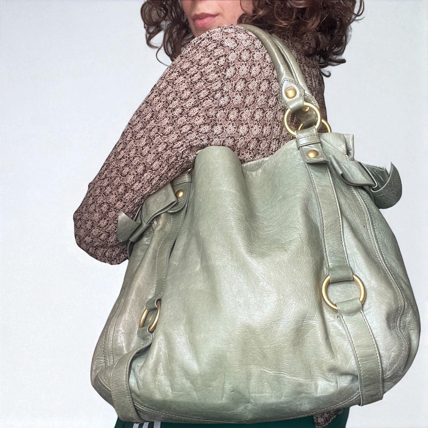 Miu Miu Vitello Bow Bag