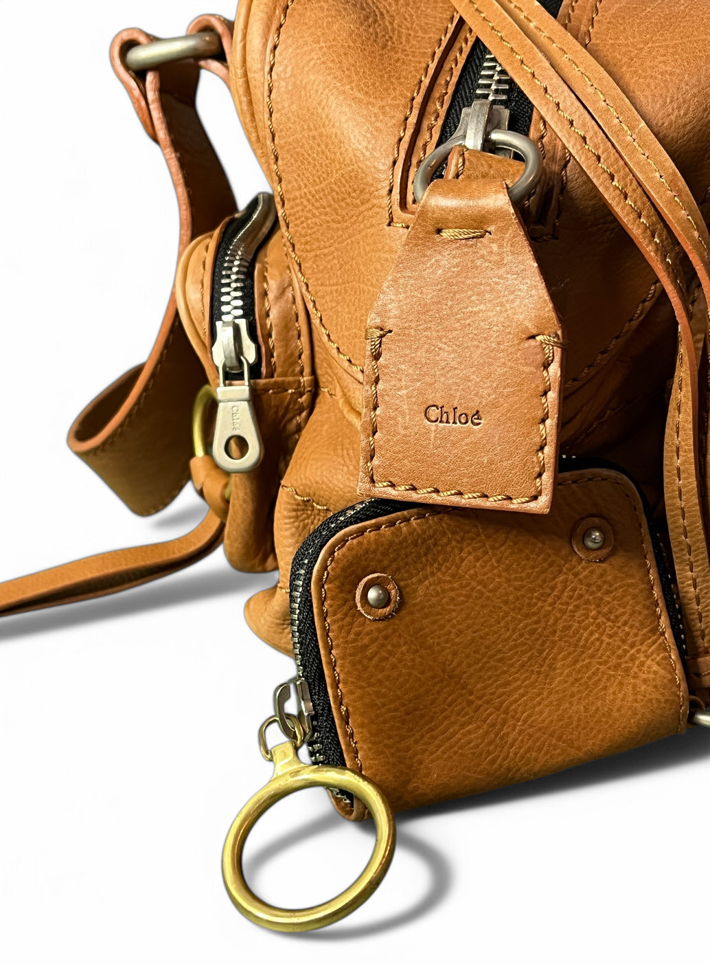 Chloé Betty Shoulder Bag Tan