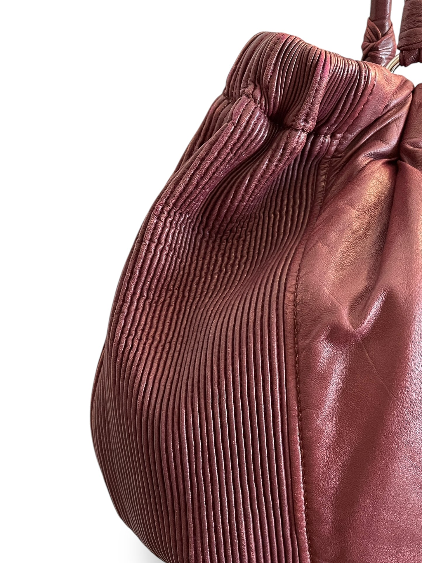 Miu Miu Vitello Oversized Hobo Bag