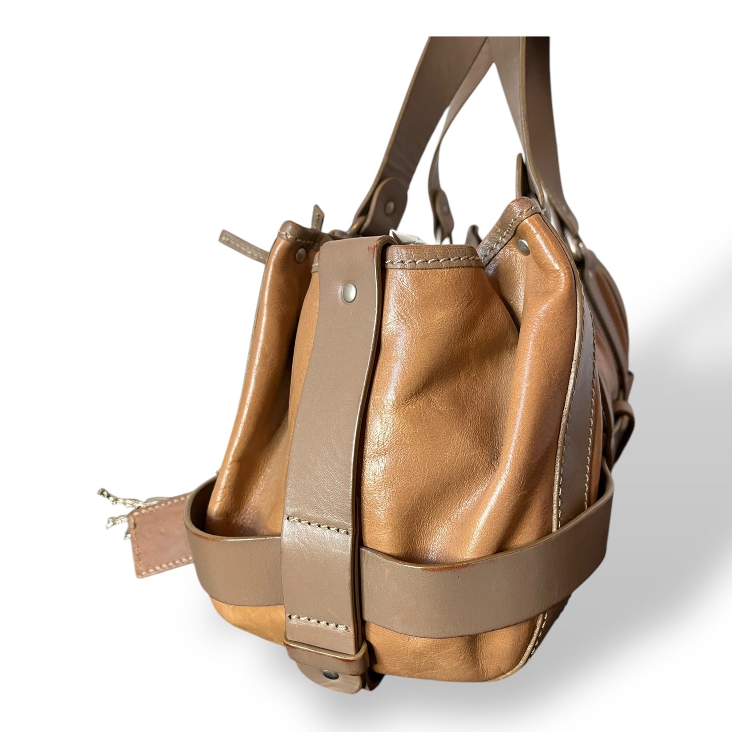 Chloé Kerala Tan Leather Bag