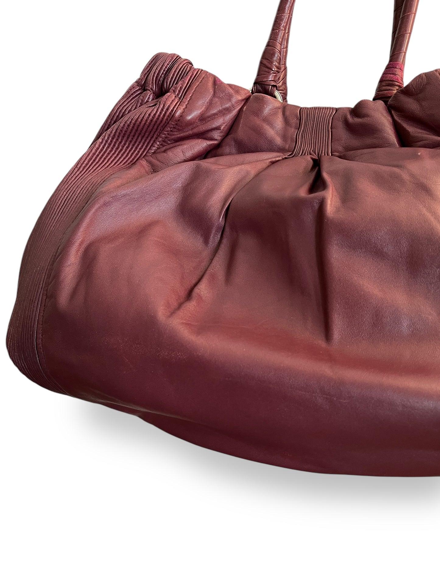 Miu Miu Vitello Oversized Hobo Bag