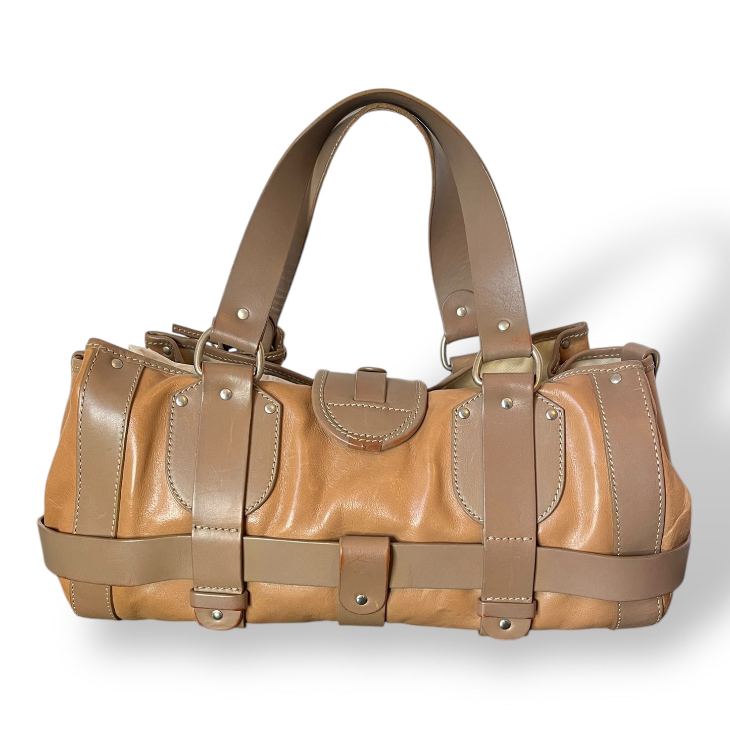 Chloé Kerala Tan Leather Bag