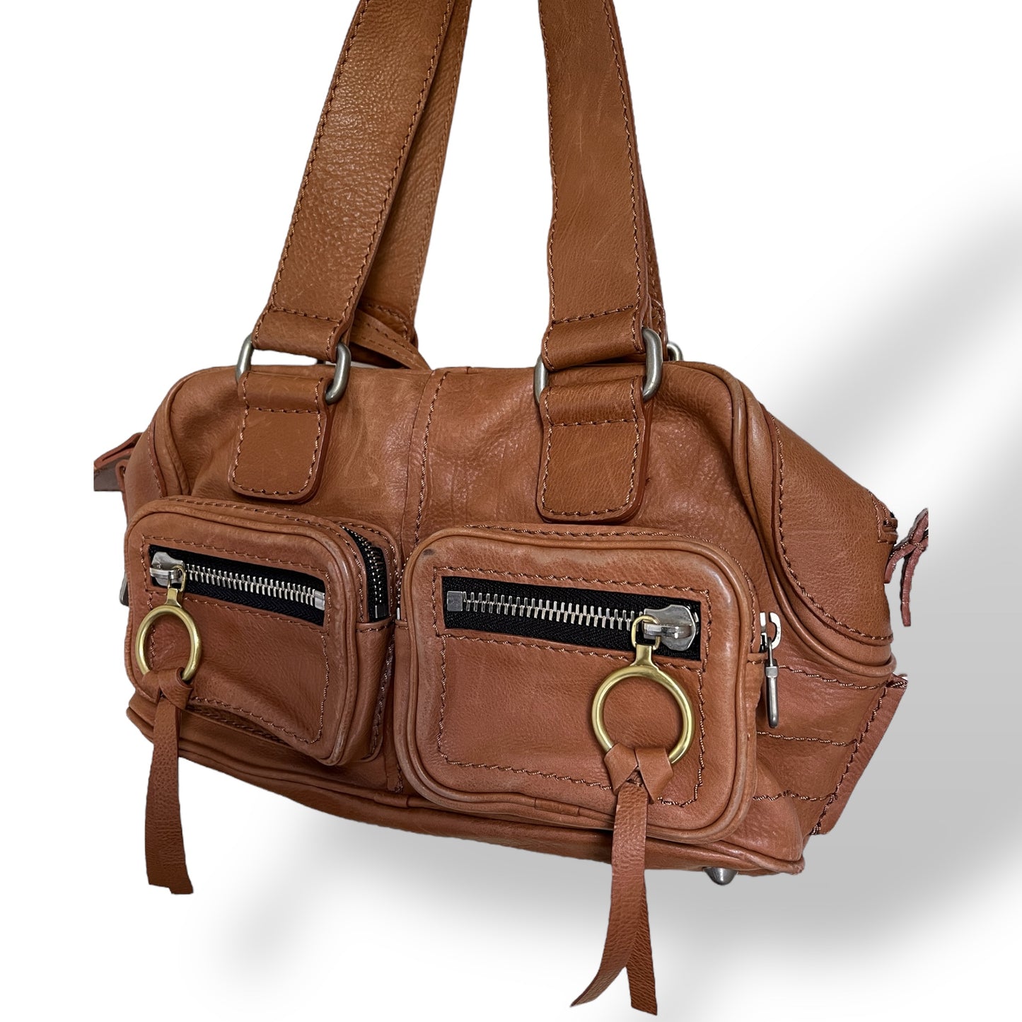 Chloé Betty Shoulder Bag Tan