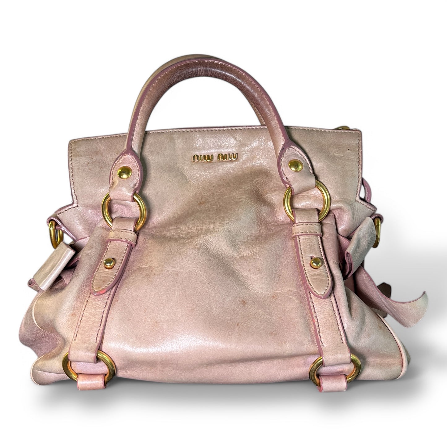 Miu Miu Vitello Mini Bow Bag