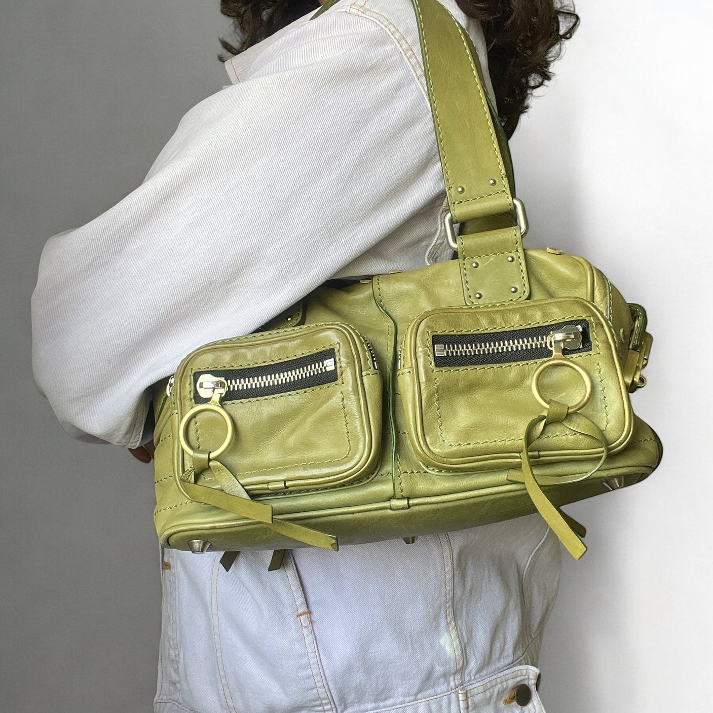 Chloé Betty Shoulder Bag Olive