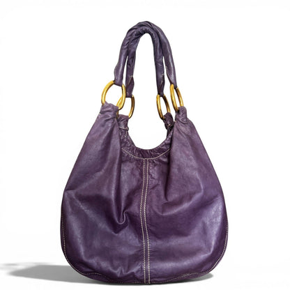 Miu Miu Round Vitello Hobo