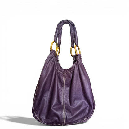 Miu Miu Round Vitello Hobo