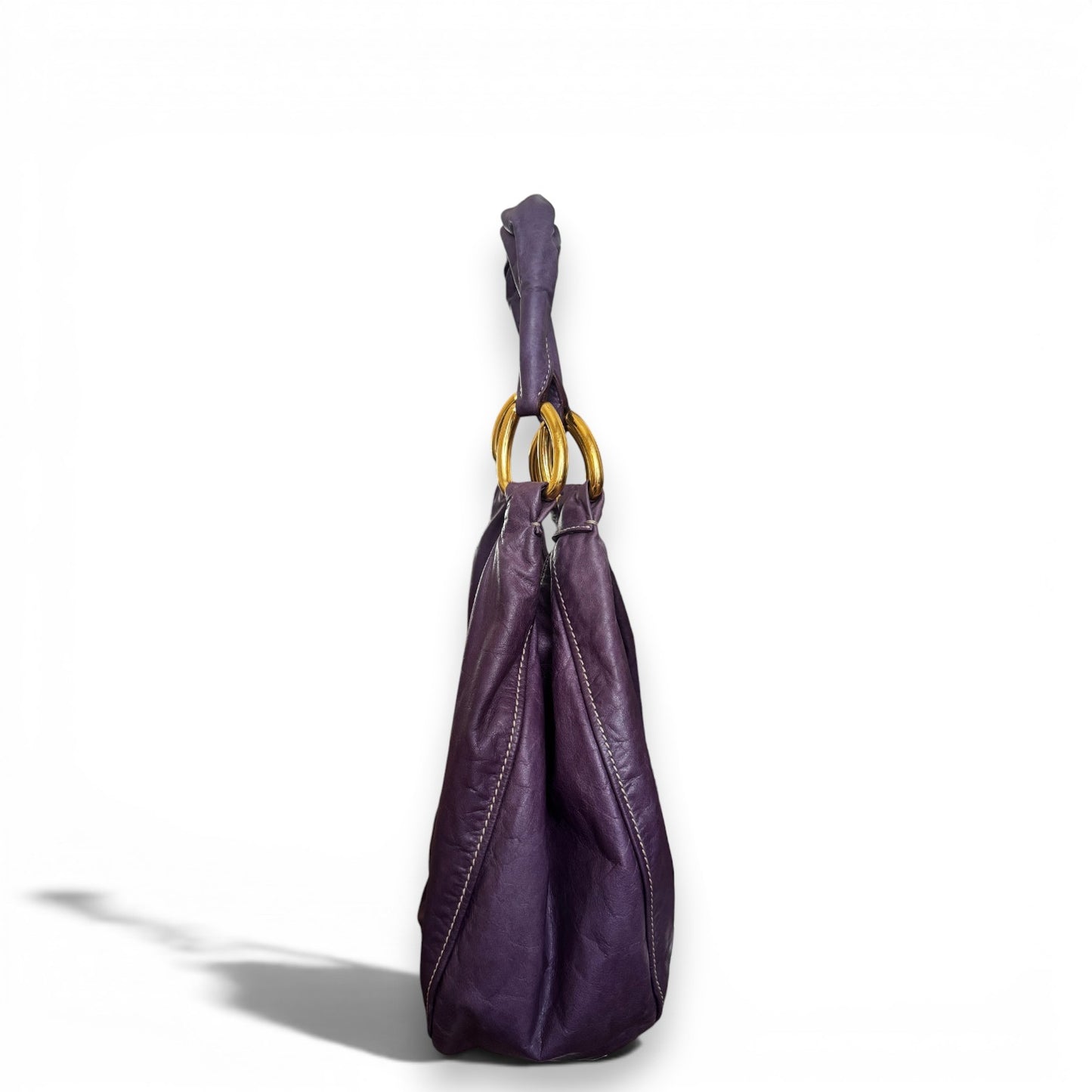 Miu Miu Round Vitello Hobo