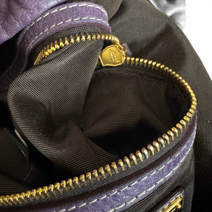 Miu Miu Round Vitello Hobo