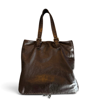 Bottega Veneta Intrecciato Expandable Tote