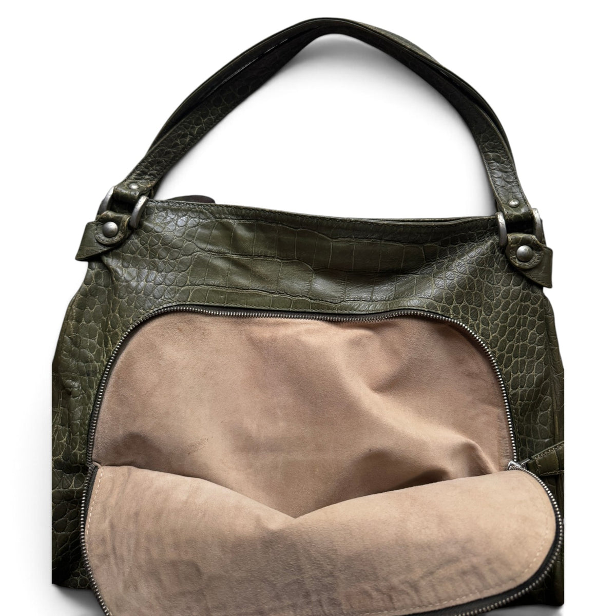 Marni Croc Embossed Bag