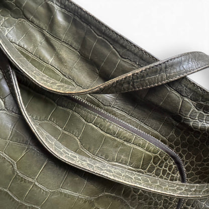 Marni Croc Embossed Bag