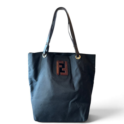 Fendi FF Nylon Mini Tote