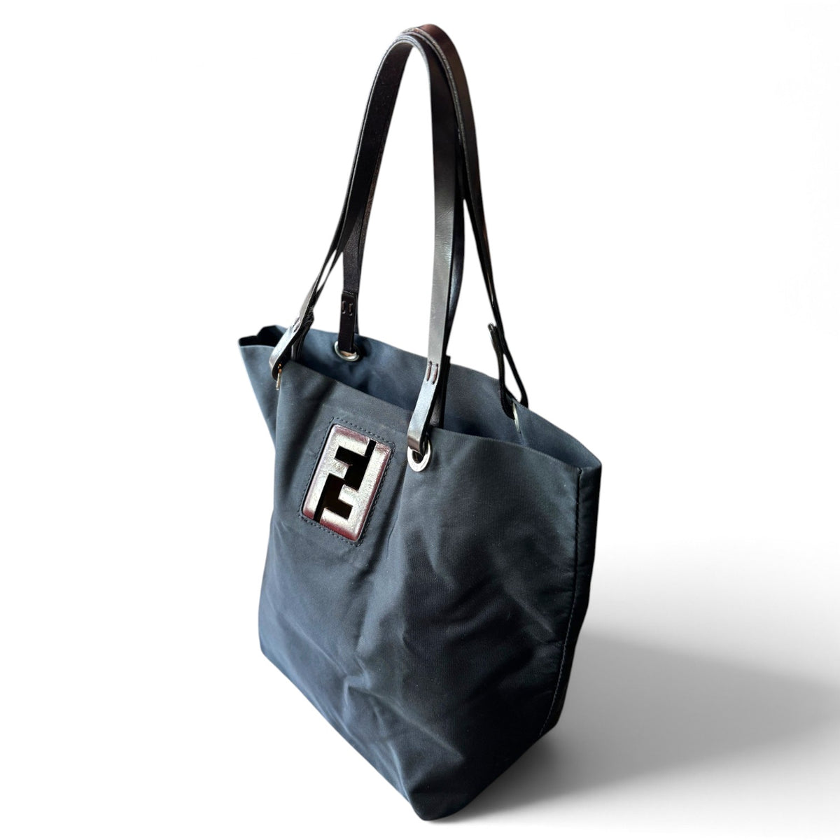 Fendi FF Nylon Mini Tote