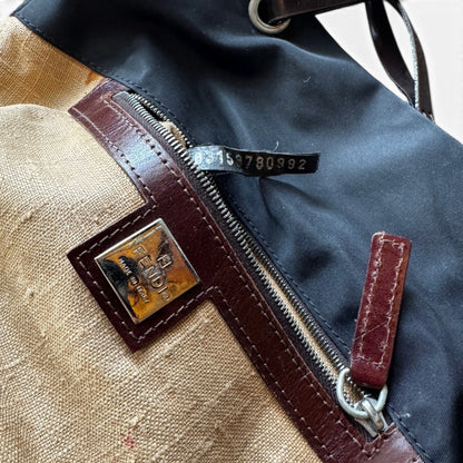 Fendi FF Nylon Mini Tote