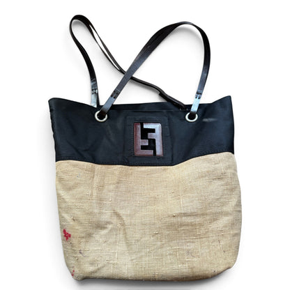 Fendi FF Nylon Mini Tote