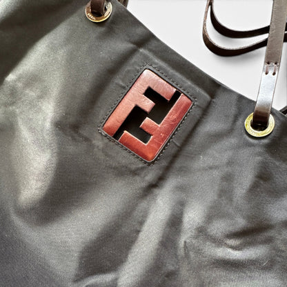 Fendi FF Nylon Mini Tote