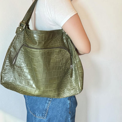 Marni Croc Embossed Bag