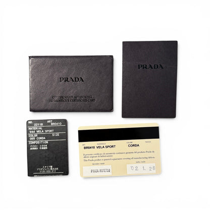 Prada Corda Nylon Tote