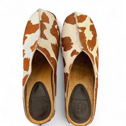 Tory Burch Cowhide Clogs