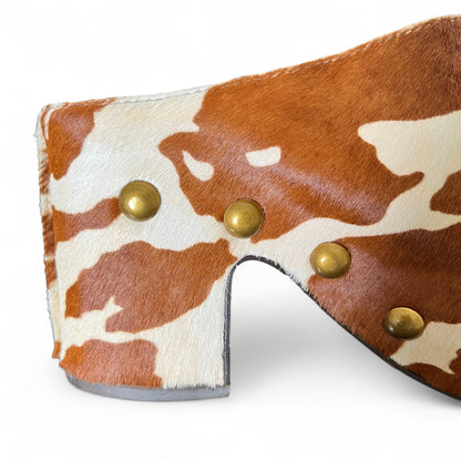 Tory Burch Cowhide Clogs