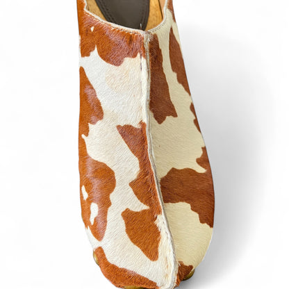 Tory Burch Cowhide Clogs