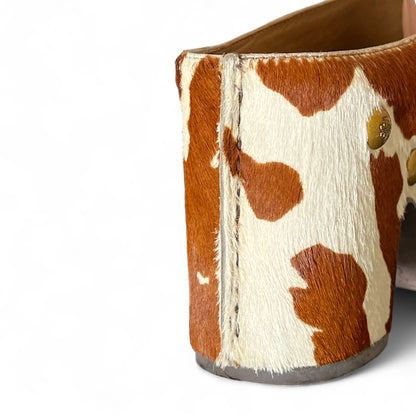 Tory Burch Cowhide Clogs