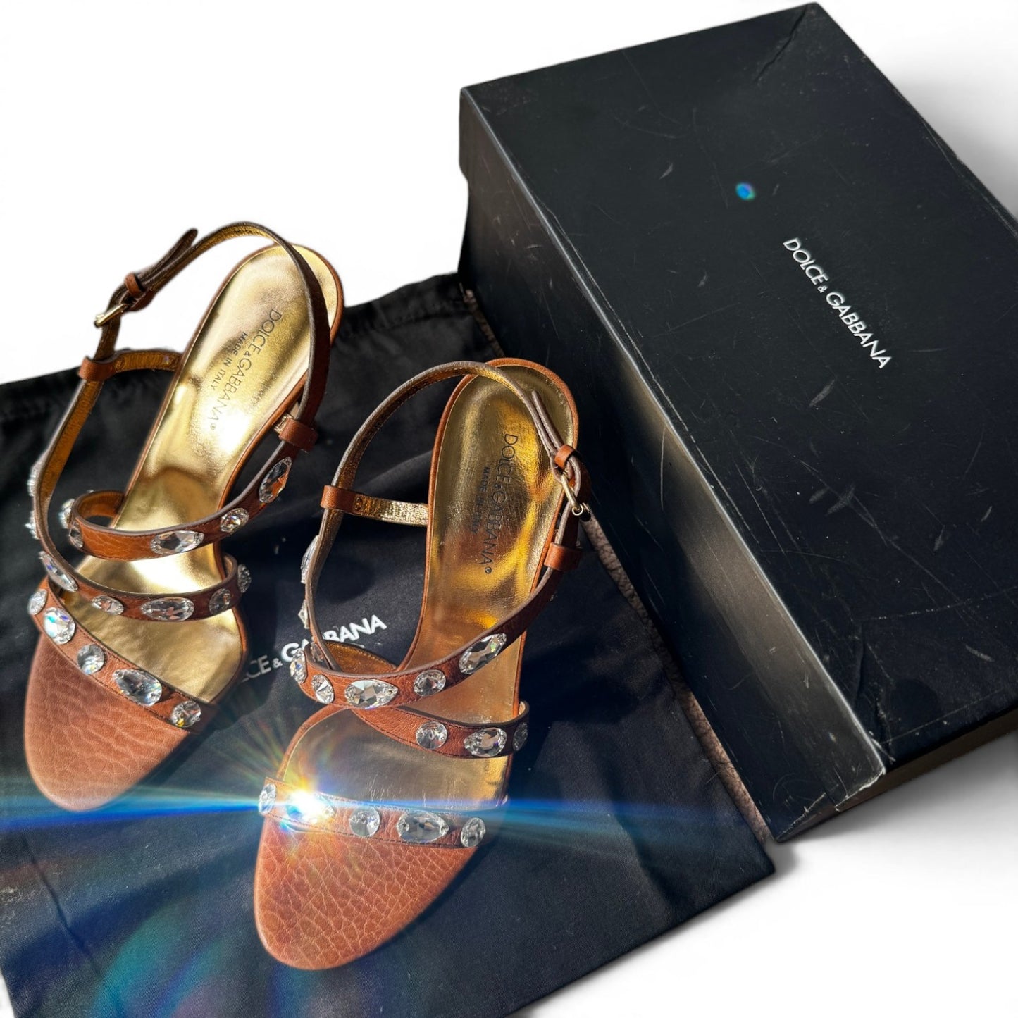 D&G Heeled Sandals