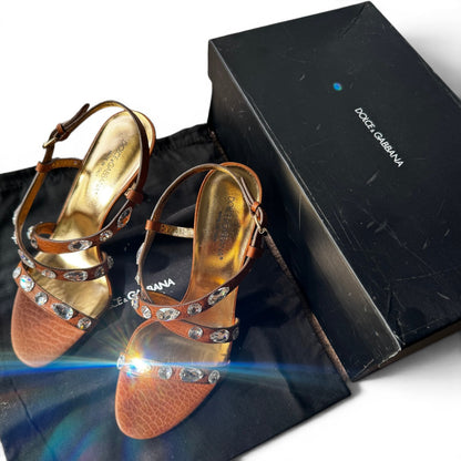D&G Heeled Sandals