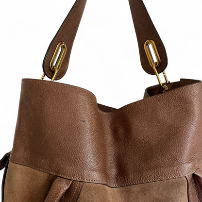 Chloé Paraty Large Suede Shoulder Bag