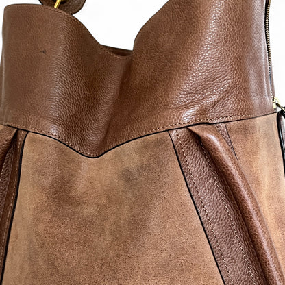 Chloé Paraty Large Suede Shoulder Bag