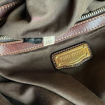 Miu Miu Vitello Tote