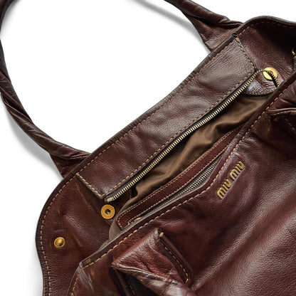 Miu Miu Vitello Tote