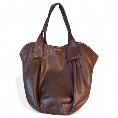 Miu Miu Vitello Tote