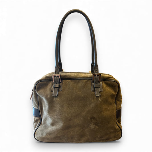 Fendi Mini Suede Bag