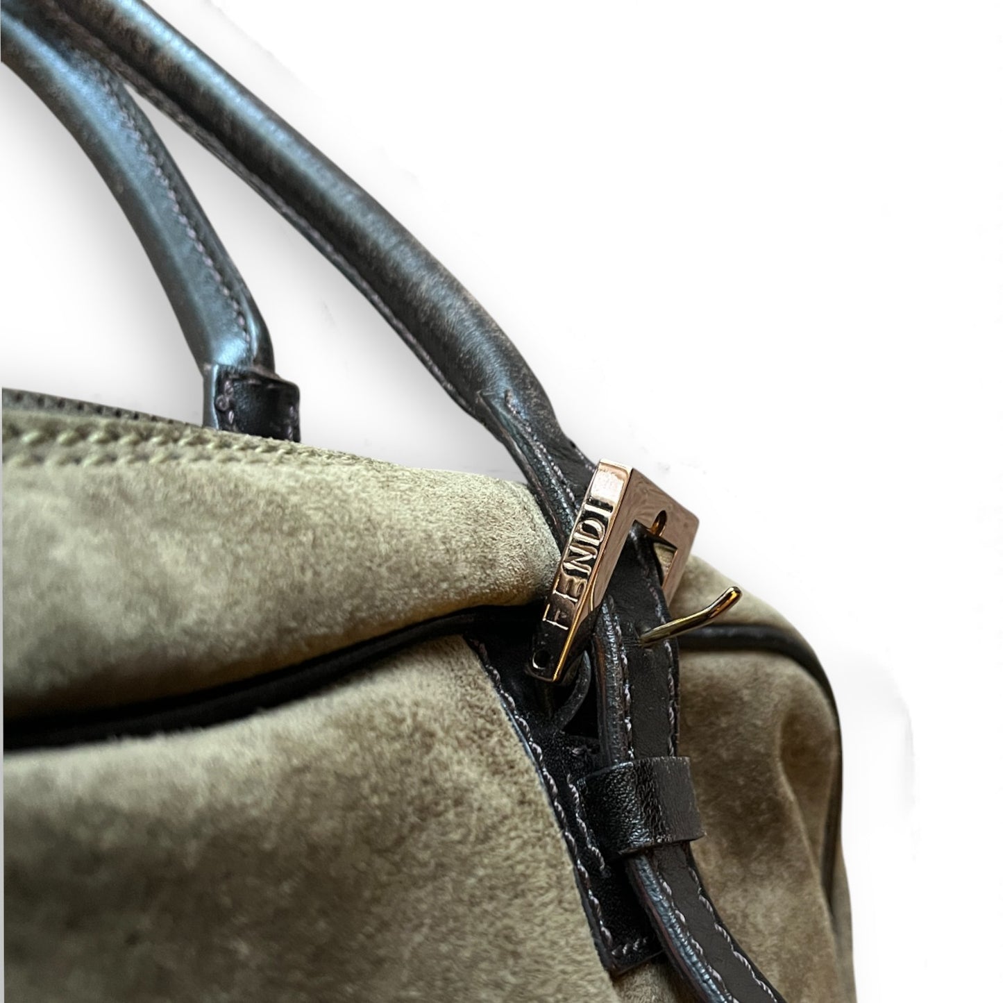 Fendi Mini Suede Bag