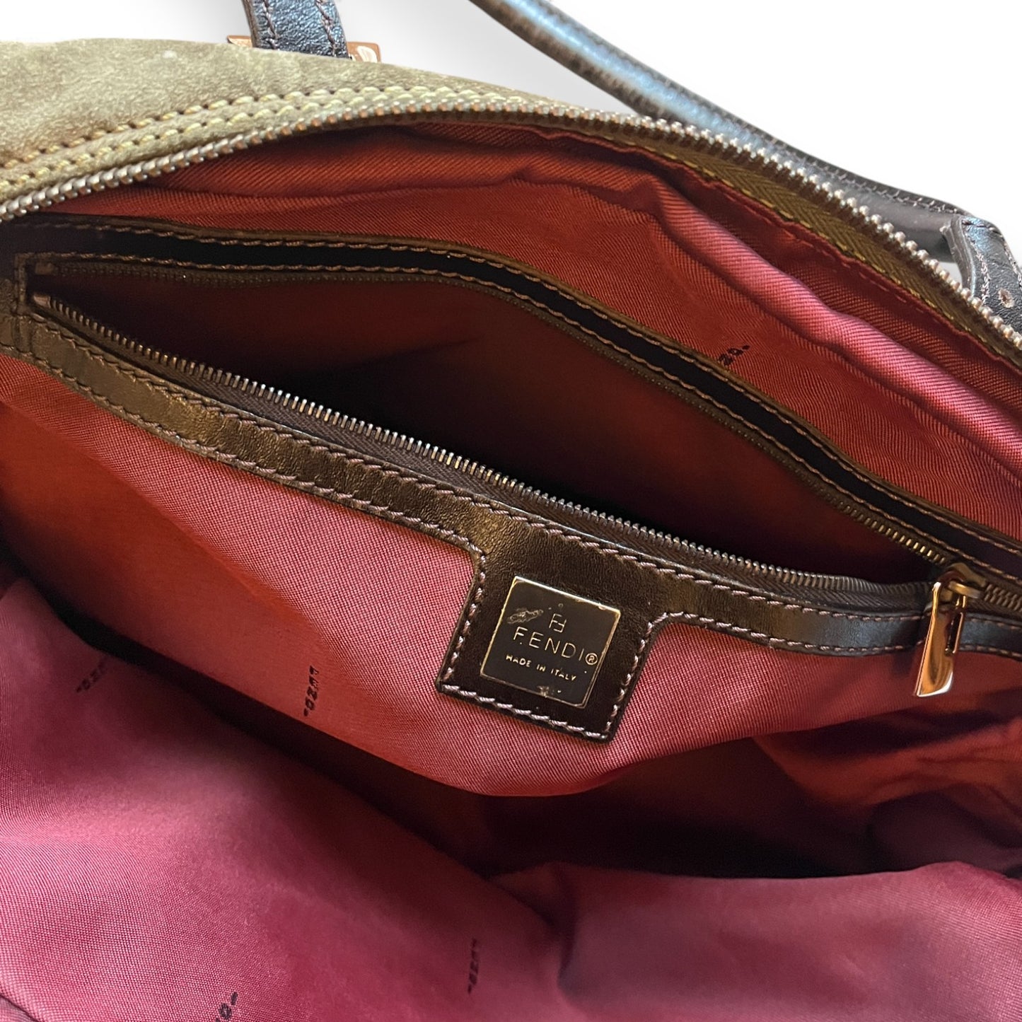 Fendi Mini Suede Bag