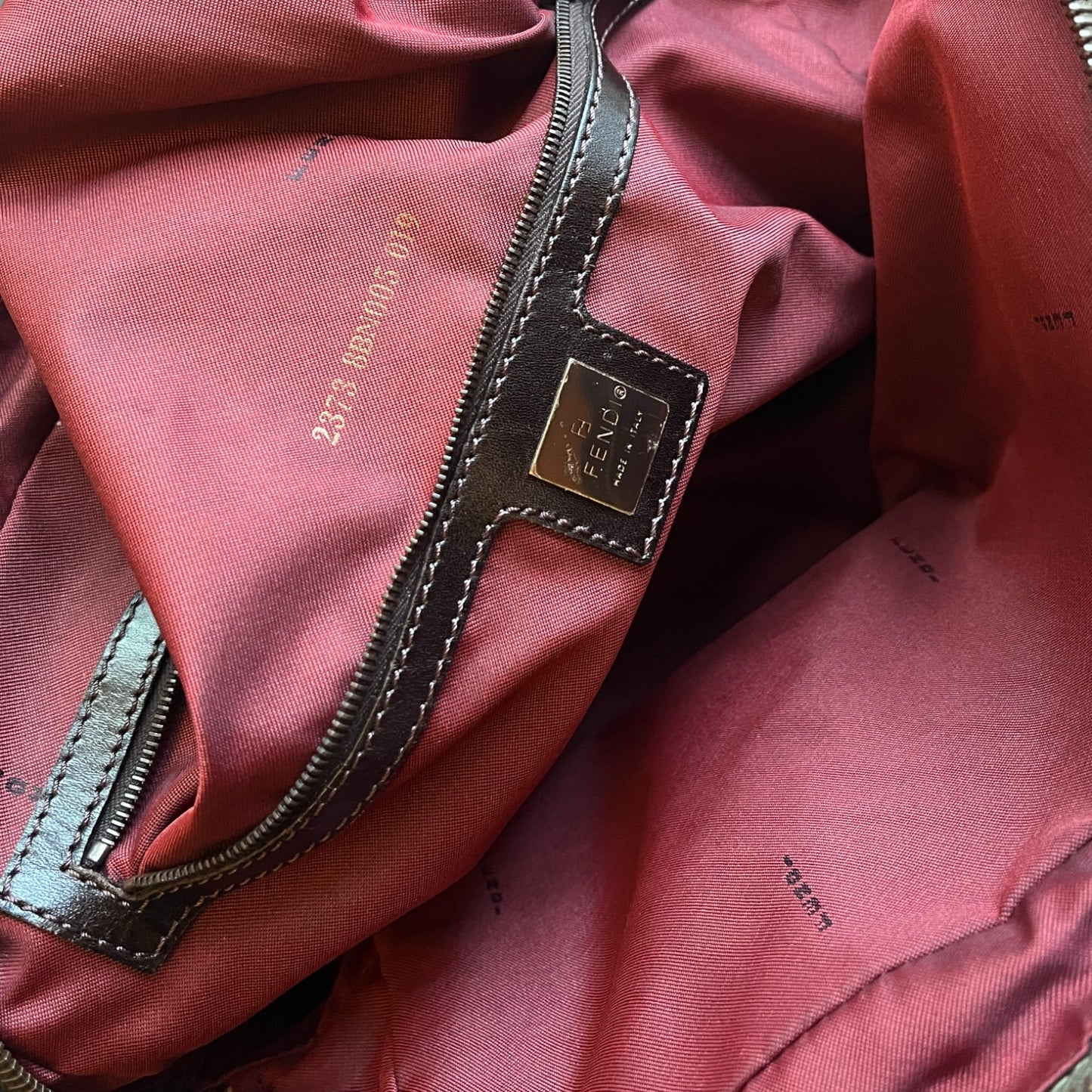 Fendi Mini Suede Bag