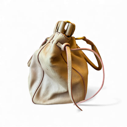 Miu Miu Vitello Gathered Bag