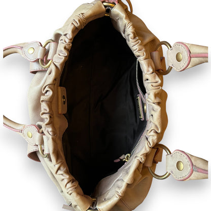 Miu Miu Vitello Gathered Bag