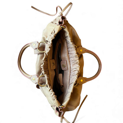 Miu Miu Vitello Gathered Bag