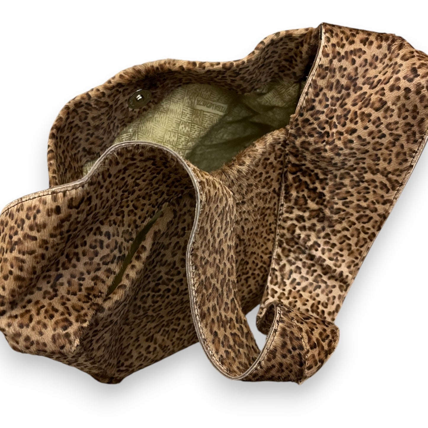 Bottega Veneta Leopard Cowhide Bag