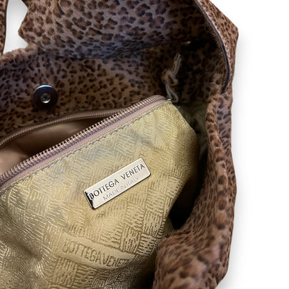 Bottega Veneta Leopard Cowhide Bag