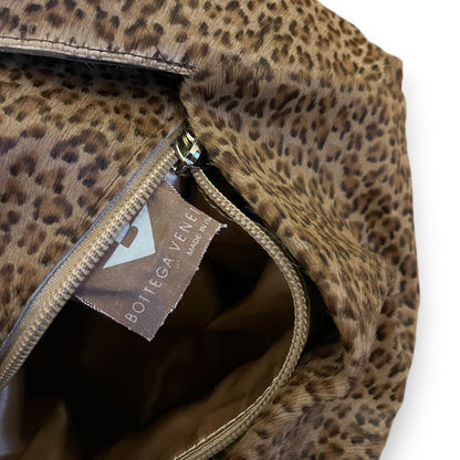 Bottega Veneta Leopard Cowhide Bag