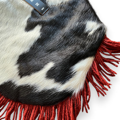 MARNI Pony-Hair Cow Fringe Bag