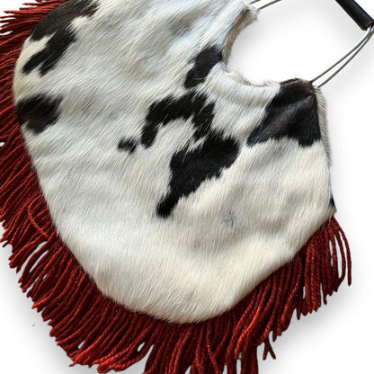 MARNI Pony-Hair Cow Fringe Bag