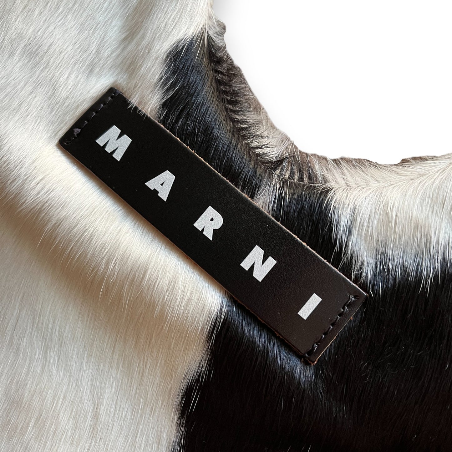 MARNI Pony-Hair Cow Fringe Bag