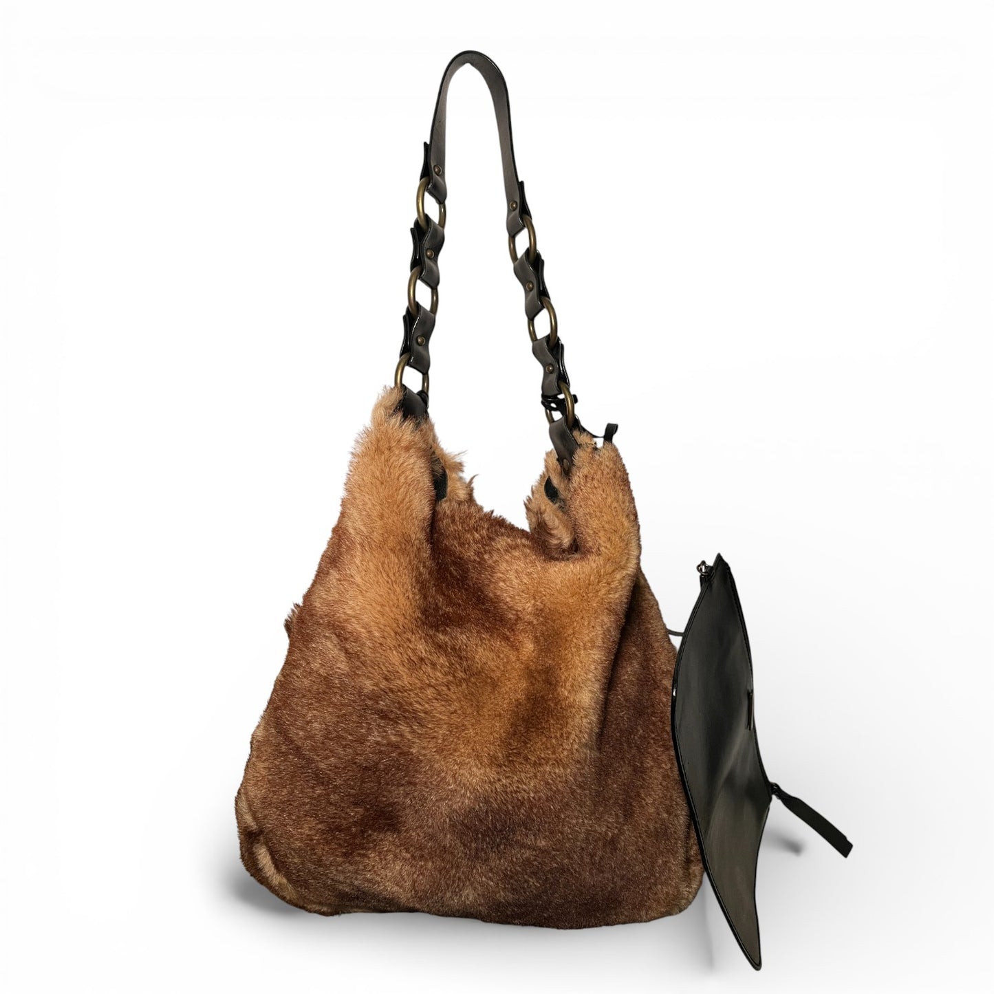 D&G Reversible Leather x Fur Bag