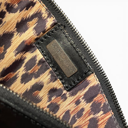 D&G Reversible Leather x Fur Bag